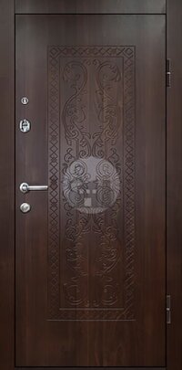 Входная дверь с двумя замками, «Винорит» с двух сторон-ДВ-381